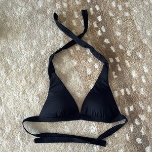 Tezenis black bikini top size small
